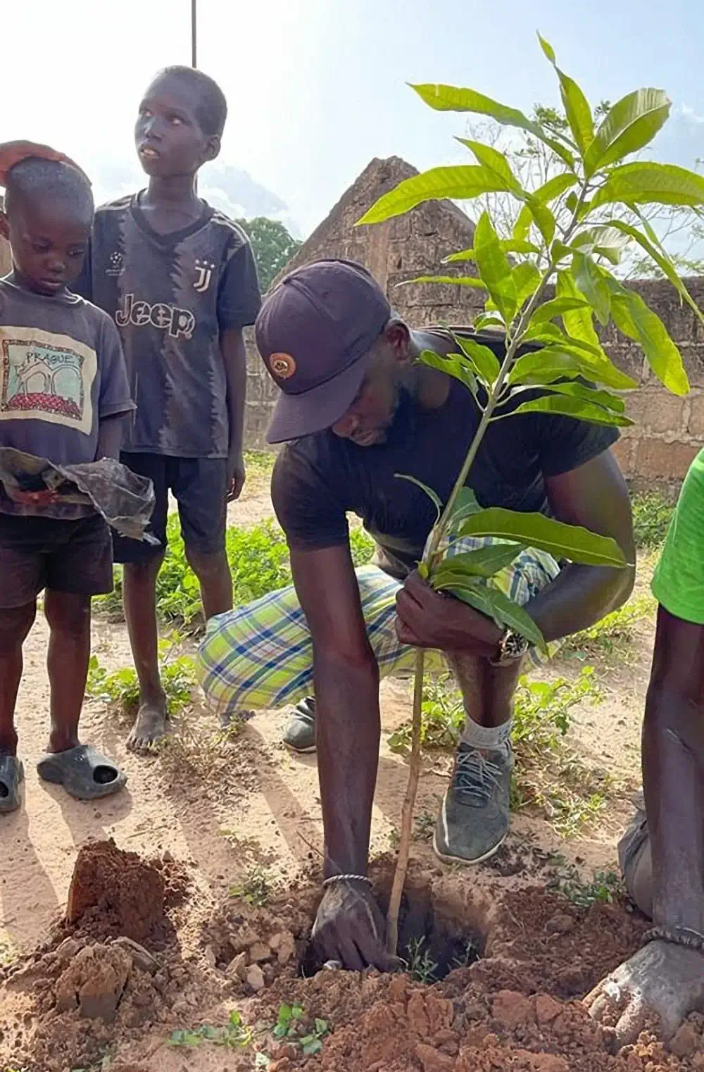 Omar Darboe von der Bamboo Foundation Gambia