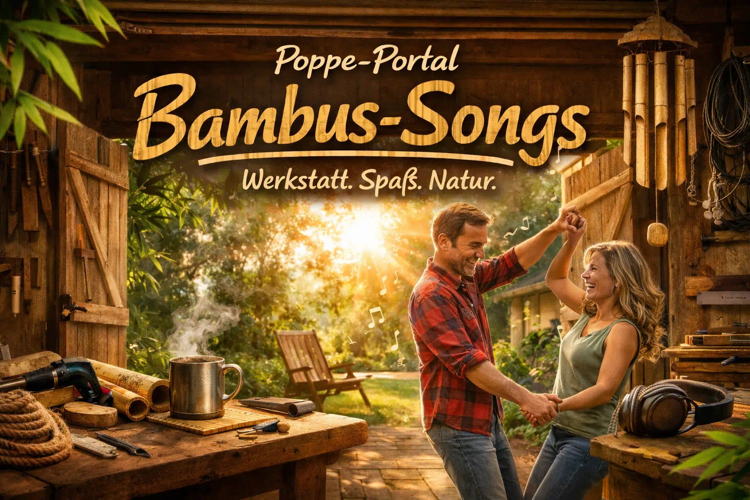Die coolen Bamboo Songs von Poppe Portal für gute Laune und weniger Plastikmüll.