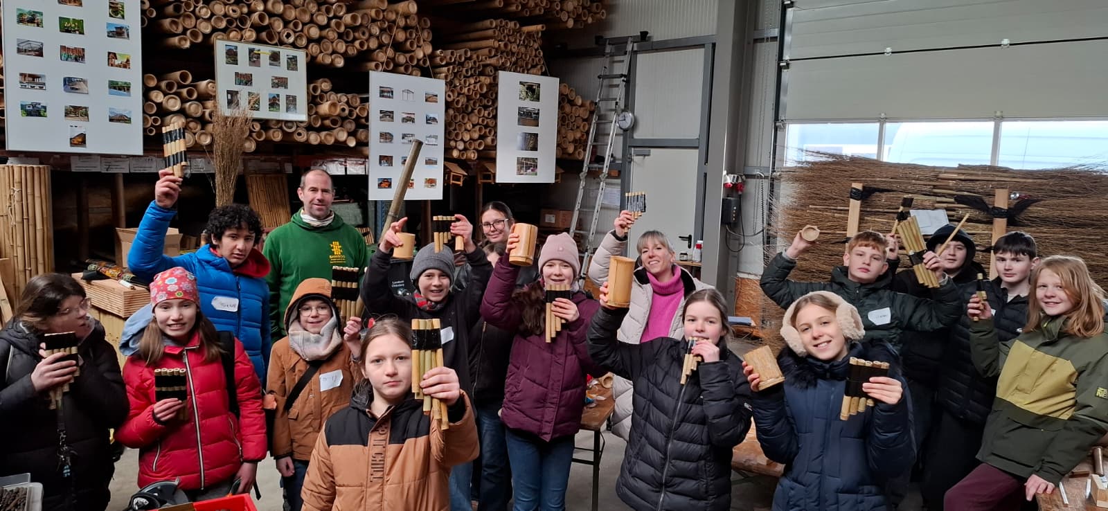 Bambus Workshop 3 Stunden in Wüsting